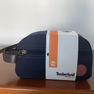 All Blue & Brown Timberland Toiletry Bag